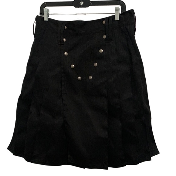 Utilitkilts Black Pin Stripe Kilt - Picture 1 of 8